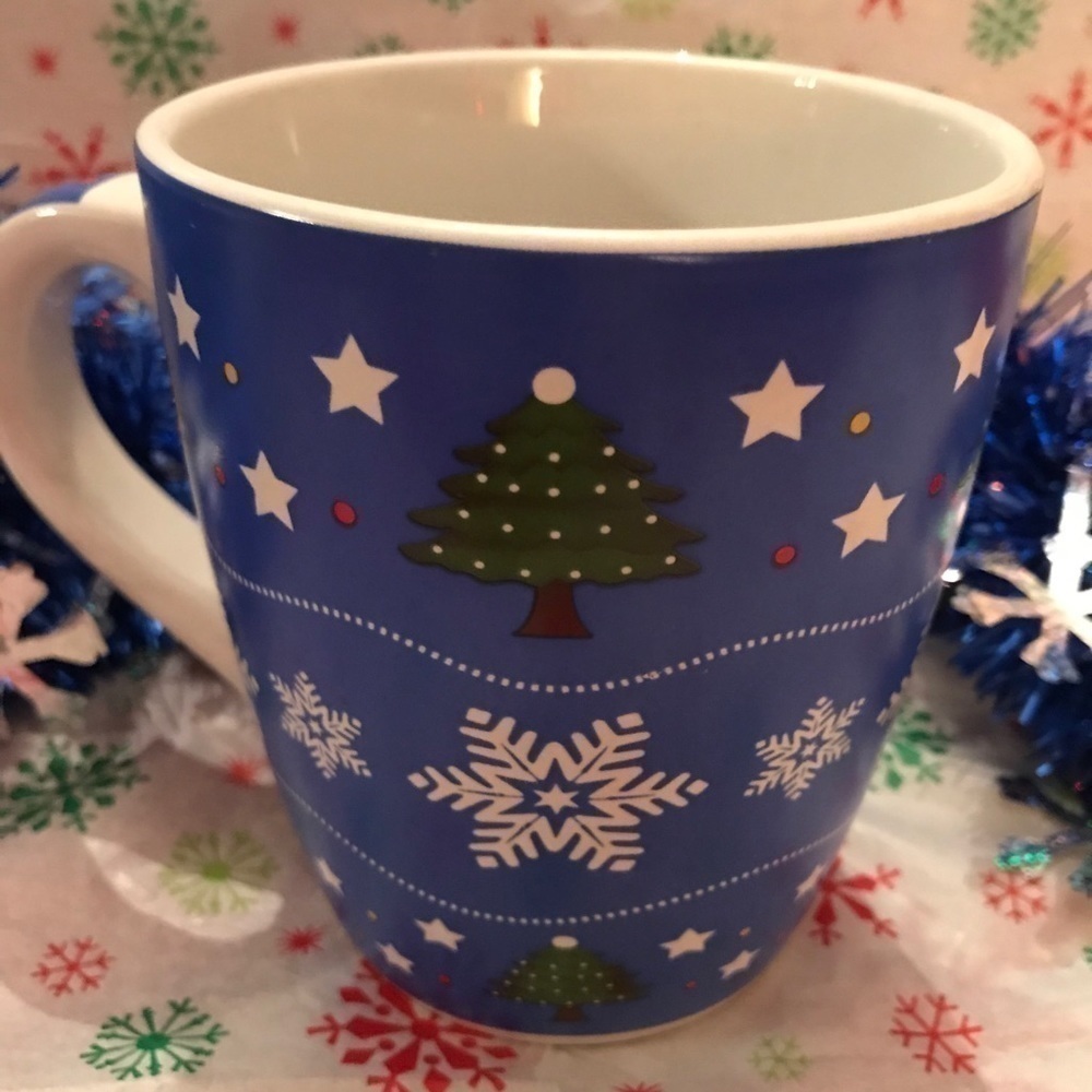 Big Snowflake coffee/tea ☕️ mug🎅
